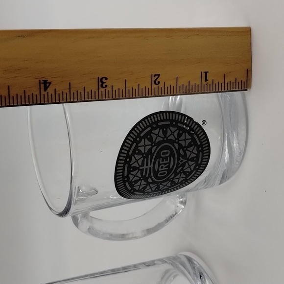 Oreo milk mugs glass set of 2 - Picture 5 of 5
